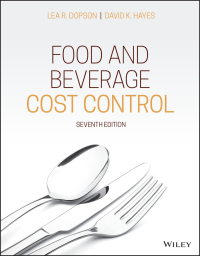 Cover image: Food and Beverage Cost Control 7th edition 9781119524991