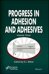 Cover image: Progress in Adhesion and Adhesives, Volume 3 1st edition 9781119526292