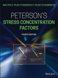 Cover image: Peterson's Stress Concentration Factors 4th edition 9781119532514