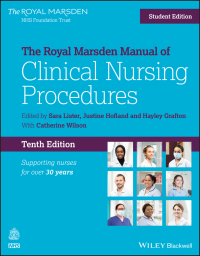 Imagen de portada: The Royal Marsden Manual of Clinical Nursing Procedures, Student Edition 10th edition 9781119532965