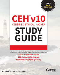 Cover image: CEH v10 Certified Ethical Hacker Study Guide 1st edition 9781119533191