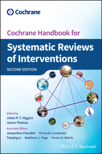 Imagen de portada: Cochrane Handbook for Systematic Reviews of Interventions 2nd edition 9781119536628