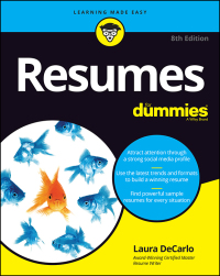 Omslagafbeelding: Resumes For Dummies 8th edition 9781119539285