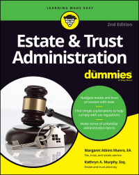 Imagen de portada: Estate & Trust Administration For Dummies, 2nd Edition 2nd edition 9781118412251