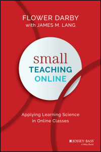Cover image: Small Teaching Online 1st edition 9781119619093