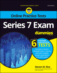 Cover image: Series 7 Exam For Dummies 4th edition 9781119545040