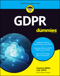 Cover image: GDPR For Dummies 1st edition 9781119546092