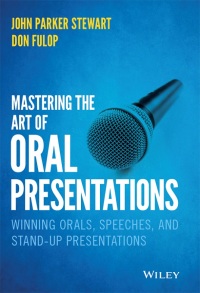 Imagen de portada: Mastering the Art of Oral Presentations 1st edition 9781119550051