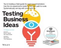 Imagen de portada: Testing Business Ideas 1st edition 9781119551447