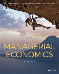 Cover image: Managerial Economics 9th edition 9781119554912