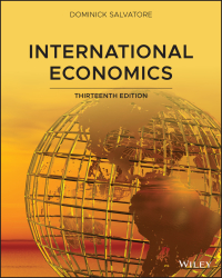 Immagine di copertina: International Economics 13th edition 9781119554929