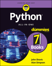 Cover image: Python All-in-One For Dummies 1st edition 9781119557593