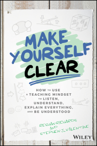 Cover image: Make Yourself Clear 1st edition 9781119558590