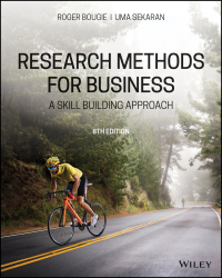 Imagen de portada: Research Methods For Business: A Skill Building Approach 8th edition 9781119561224