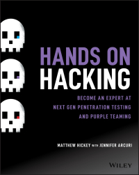 Cover image: Hands on Hacking 1st edition 9781119561453