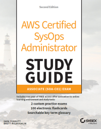 Cover image: AWS Certified SysOps Administrator Study Guide 2nd edition 9781119561552