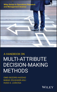Imagen de portada: A Handbook on Multi-Attribute Decision-Making Methods 1st edition 9781119563495