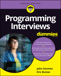 Imagen de portada: Programming Interviews For Dummies 1st edition 9781119565024