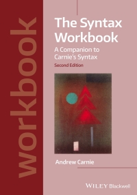 Cover image: The Syntax Workbook 2nd edition 9781119569299