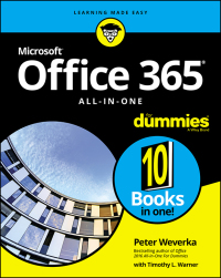 Cover image: Office 365 All-in-One For Dummies 1st edition 9781119576242