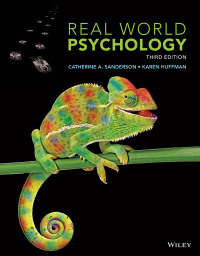 Immagine di copertina: Real World Psychology 3rd edition 9781119577751