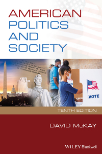 Cover image: American Politics and Society 10th edition 9781119578369