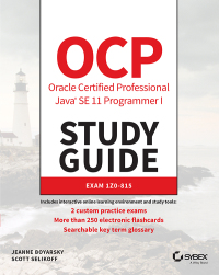 Imagen de portada: OCP Oracle Certified Professional Java SE 11 Programmer I Study Guide 1st edition 9781119584704