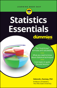 Imagen de portada: Statistics Essentials For Dummies 1st edition 9781119590309
