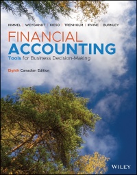 Cover image: Financial Accounting: Tools for Business Decision Making Canadian Edition 8th edition 9781119594574