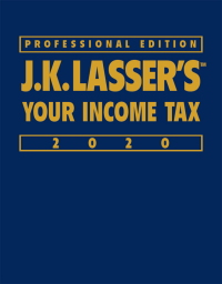 Cover image: J.K. Lasser's Your Income Tax Professional Edition 2020 1st edition 9781119595137