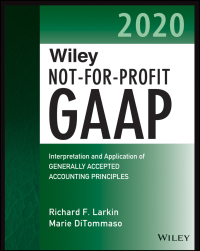 Cover image: Wiley Not-for-Profit GAAP 2020 1st edition 9781119595953