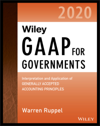 Imagen de portada: Wiley GAAP for Governments 2020 1st edition 9781119596066