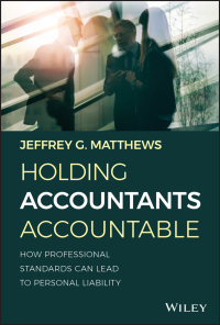Omslagafbeelding: Holding Accountants Accountable 1st edition 9781119597698