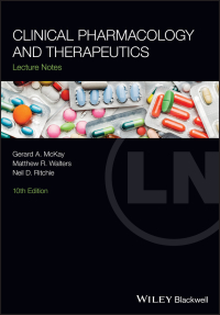 Cover image: Clinical Pharmacology and Therapeutics 10th edition 9781119599951