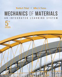 Imagen de portada: Mechanics of Materials: An Integrated Learning System 5th edition 9781119613909
