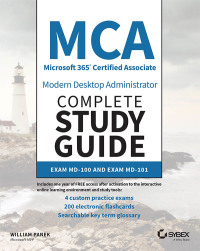 Imagen de portada: MCA Modern Desktop Administrator Complete Study Guide 1st edition 9781119603092