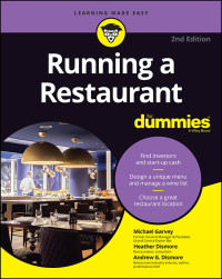 Cover image: Running a Restaurant For Dummies 2nd edition 9781119605454
