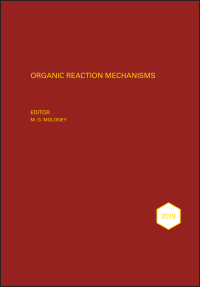 صورة الغلاف: Organic Reaction Mechanisms 2019 1st edition 9781119608271