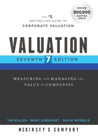 Cover image: Valuation 7th edition 9781119610885