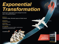 Imagen de portada: Exponential Transformation: Evolve Your Organization (and Change the World) With a 10-Week ExO Sprint 1st edition 9781119611394