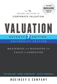 VALUATION バリュエーション 7th edition Valuation 7th edition | 9781119611868, 9781119611882