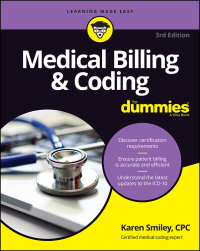 Imagen de portada: Medical Billing and Coding For Dummies 3rd edition 9781119625445