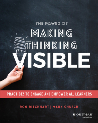 Cover image: The Power of Making Thinking Visible 1st edition 9781119626046