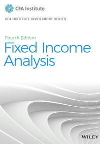 Cover image: Fixed Income Analysis 4th edition 9781119627289