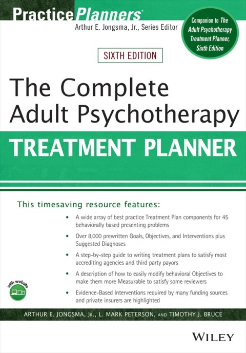 The Complete Adult Psychotherapy Treatment Planner, 6th Edition - FULL INSTANT DOWNLOAD | PDF DOCX EPUB