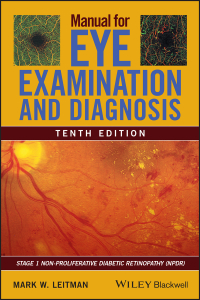 Cover image: Manual for Eye Examination and Diagnosis, 10th Edition 10th edition 9781119628583