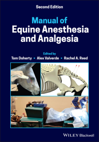 Imagen de portada: Manual of Equine Anesthesia and Analgesia 2nd edition 9781119631286