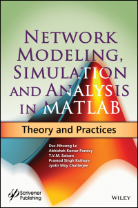 Cover image: Network Modeling, Simulation and Analysis in MATLAB 1st edition 9781119631439