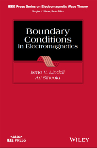 Cover image: Boundary Conditions in Electromagnetics 1st edition 9781119632368