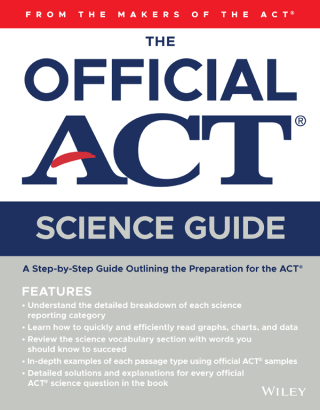 صورة الغلاف: The Official ACT Science Guide 1st edition 9781119634416